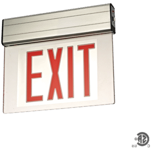 Edge-Lit Exit Sign