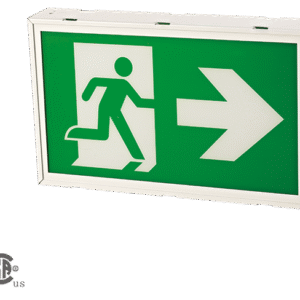 Running Man Exit Sign
